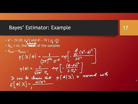Bayes estimator example