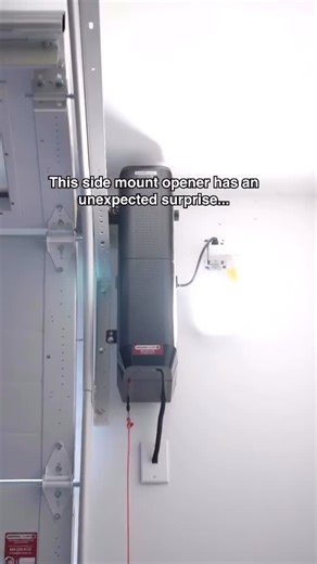 Daniel Preston | Custom home Builder| on Instagram: "A garage door opener that doesn’t just open and close, it dead bolt closed automatically! The majority of garage doors just close shut and you need to manually lock them, which means they rarely ever get locked and are a possible entry point for anybody wanting to get in. Side mount openers are noticeably quieter, takes up less space, look cleaner, no motor over your $250,000 Bentley, leaving you space to light up and show off that sweet ride.