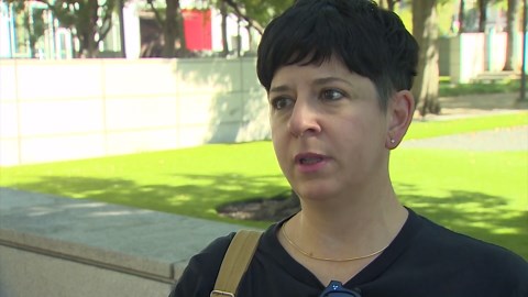 Crash at a dangerous Dallas intersection flips one car onto its side