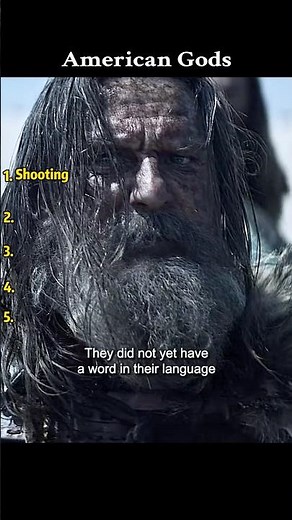 Vikings' Desperate Sacrifice to Odin: Bloodshed and Survival ⚔️ | American Gods #shorts