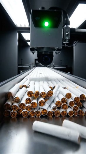 Inside a Cigarette Factory #factoryprocess #productionfacility #chocolate #productionline #icecream