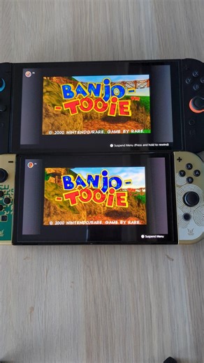 Banjo Tooie- Nintendo Switch 2 vs Switch OLED Speed Comparison