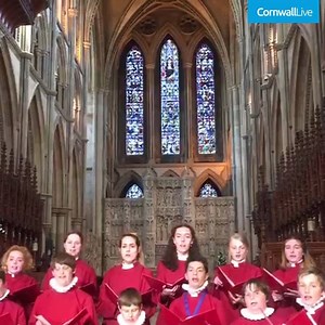 Just have a listen to this lot!! 💙🎼🎹 ✨This is Truro Cathedral Choir performing back on home turf after stunning the judges on Britain's Got Talent on Saturday night. ✨ They are sounding absolutely wonderful with the cathedral acoustics accentuating every note so beautifully. We are wishing them all the luck in the world in the competition going forward 🙏🏻🙌🏻👏🏻😊 | Cornwall Live
