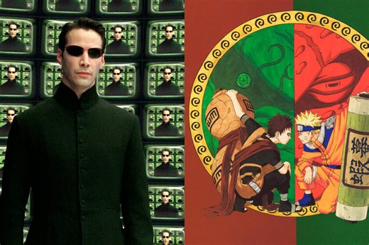Cómo Matrix y Keanu Reeves inspiraron al autor de Naruto para crear uno de los personajes más queridos de toda la obra