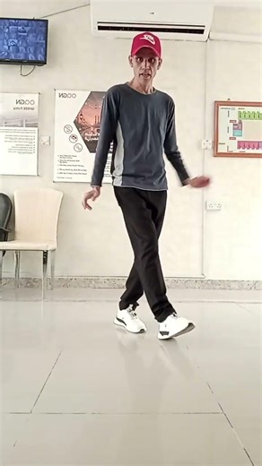 Shuffle dance Footwork