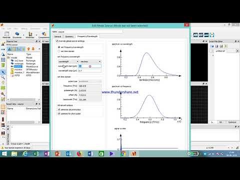 FDTD Episode-2 Usage of Basic Designing Tools of Photonics Circuits using Lumerical