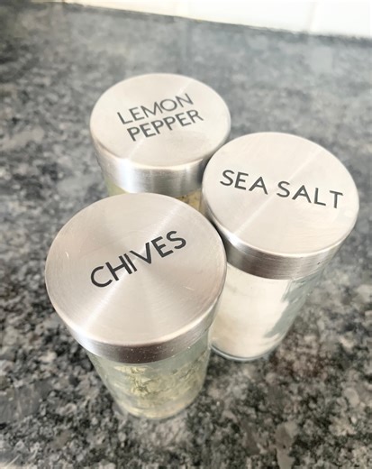 Personalized Spice Jar Labels, Kitchen Organization - Etsy