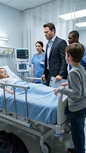 The crash was like a gunshot in the sterile quiet. Glass sprayed across the linoleum, sharp and cold. A small shape tumbled through the third-story window, scrambling to his feet, all dirt and torn fabric. He pointed a skinny finger at the machines keeping my daughter alive. "Turn them off," he said. His voice was clear, cutting through the hum of the monitors. "Turn them off and she'll wake up." I stood up so fast my chair scraped against the floor. Who was this kid? How did he get up here? Bef