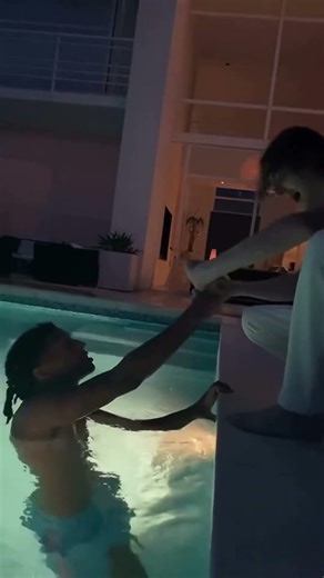 The Pool Rescue That Took a Wild Turn 💀🤝