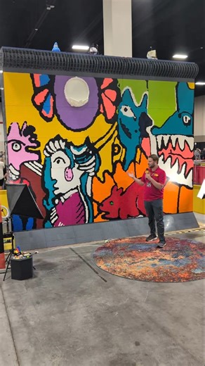 Life-Size LEGO Berlin Wall by Brick Norman | Beyond the Brick