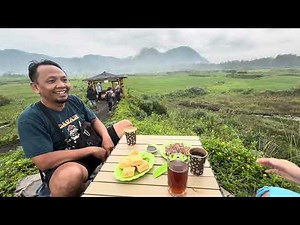 Ăn sáng ở vùng quê, thăm quan một trong những thác đẹp nhất Java ( Indonesia)