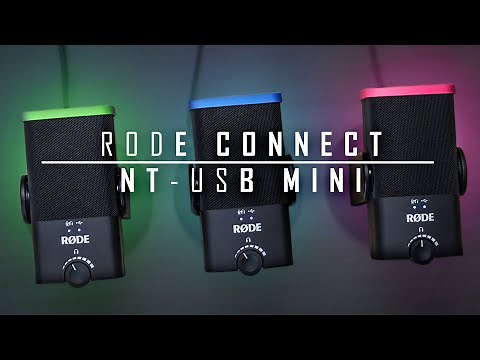 RODE Connect - A Software RODECaster Pro with the NT-USB Mini Microphone