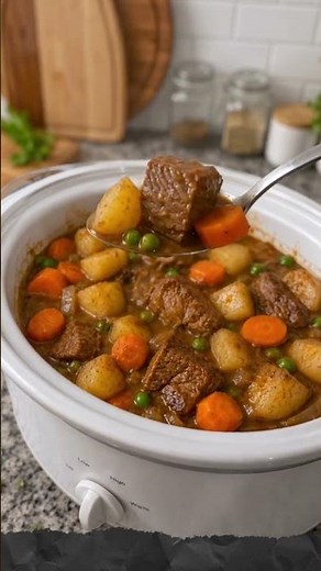 Classic Slow Cooker Beef Stew