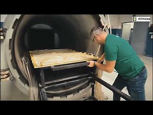 Carbon fiber composite lamination process