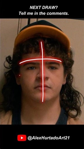 How to Draw Dustin Henderson From Stranger Things #strangerthings #dustinhenderson