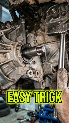 Easy Transmission Axle Seal Replacement Trick!