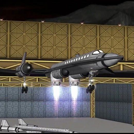 KSP - X-JET BLACKBIRD 01: X-Men VTOL Aircraft