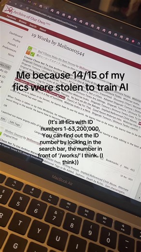 Fics Scraped for AI Training: The AO3 Situation