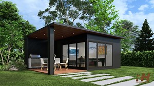 Cabin House Design & 3D Rendering - Rendering Hub