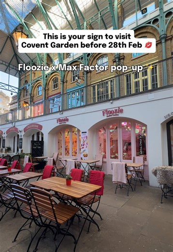 Discover Covent Garden's Unique Max Factor Pop-Up Experience