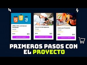 Primeros pasos con el Proyecto - Carrito de Compras con Javascript (Parte 2) ⚡
