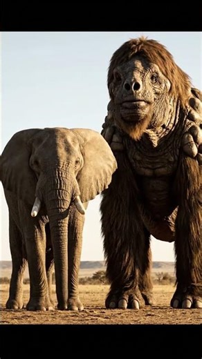 The Elephant Sized Sloth#prehistoricanimals