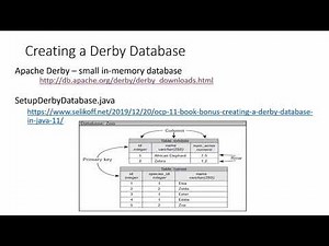 Topic 20 - JDBC - OCP Java SE 11 Developer Exam Course 1Z0-819