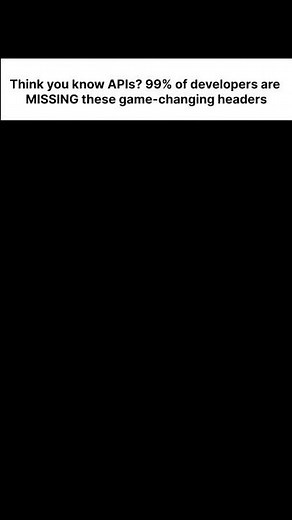 HTTP Headers: The Cheat Code for Faster Debugging 🔥 #https #programming #learnpython #shorts