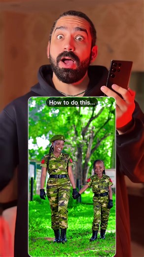 Soldier Al photos, use this filter effect on your photo, soldier filter effect, ai army, soldier portrait photography, soldier Al style shooting, soldier Al portrait style tutorial how to create soldier portraits-for free in CapCut, popular soldier portrait trends, soldier style photos #capcutforus #capcut #capcutpioneer soldier portrait style, create images with Gemini, Gemini, how to create Al portraits, this Al model is excellent, Al tutorial, this trend is very interesting, just input the im