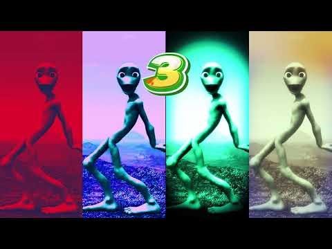 Alien Dance Full Version 🚀 | Space Vibes & Crazy Moves