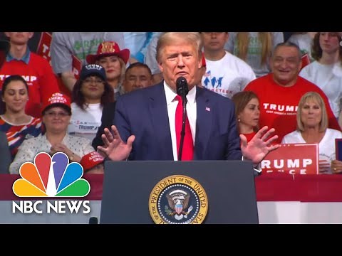 President Donald Trump Goes After ‘Mini Mike’ Bloomberg At Campaign Rally | NBC News