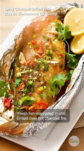 Spicy Charcoal Grilled Fish: Classic Vietnamese Cá Nướng #vietnam #vietnamesetaste