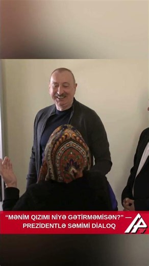 Prezident İlham Əliyev Böyük Qaladərəsi sakinləri ilə görüşdü