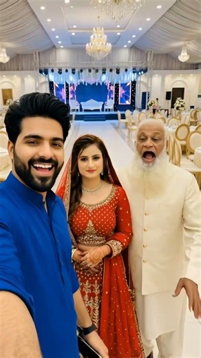 70-Year-Old Hakeem’s Love Marriage 😂😜 | Made with Ai