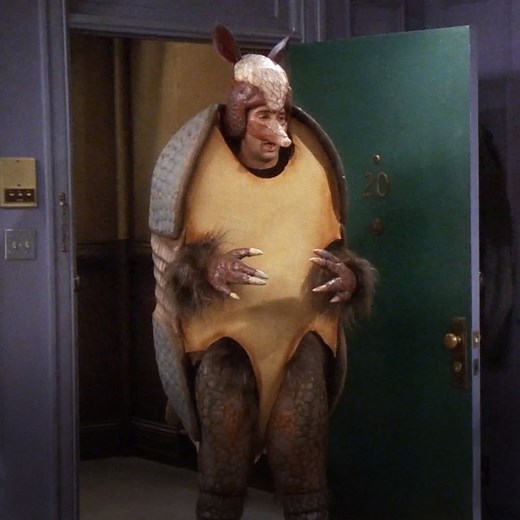 When Santa is busy, he sends his friend, the Holiday Armadillo! FRIENDS (TV Show) #WinterBreak | TBS Network