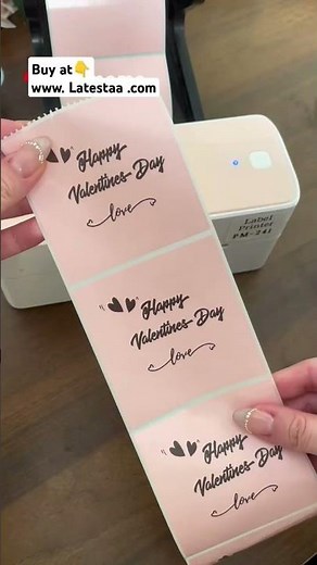 mini sticker label printer.