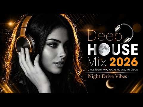 Deep House Mix 2026 🌃 Night Drive Vibes | Vocal House, Nu Disco & Late Night Deep House Vol. 57