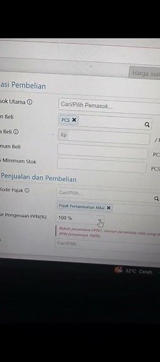 CARA SETTING PPN DI ACCURATE