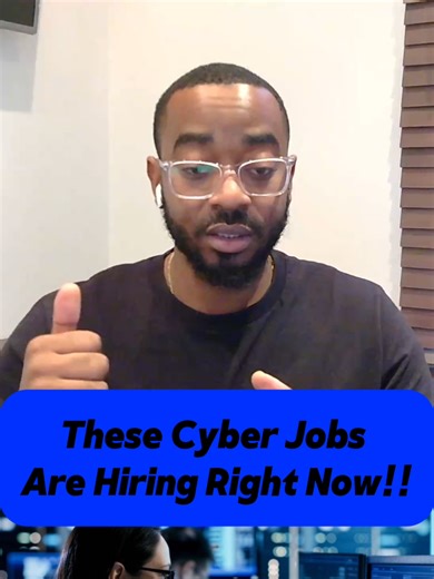 These are the cyber jobs actually getting hired. Not “ethical hacker.” Not movie-style pentesting. Real roles. Real demand. Real money. If you want into tech — aim where companies are paying. #TechTok #Cyber #Career #ITJobs #TechAdvice