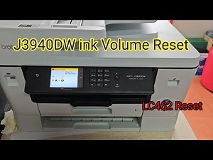 Brother J3940DW Ink volume reset | LC462 Reset