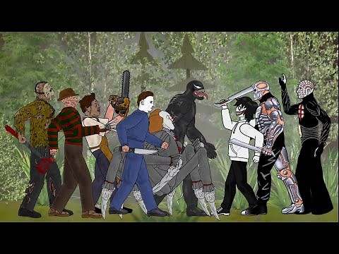 Jeff Killer, Uber Jason, PinHead Vs Michael, Freddy, Leatherface, Venom, Jason, IT Pennywise [DC2]