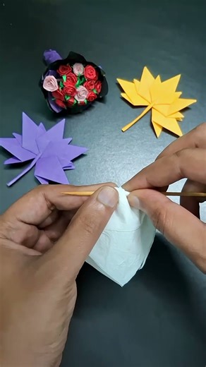DIY Simple Rose Tutorial | How to Make a Rose | Paper paloma roses #flowers #paperflower