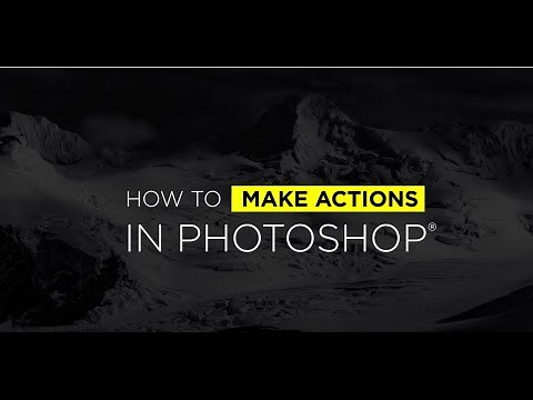 How To Make Actions in Photoshop with Ben Willmore