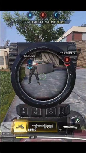 Crazy Gameplay Call of Duty Mobile 1 v 4 Machine Gun kills #cod #callofduty #codm #codem #trending