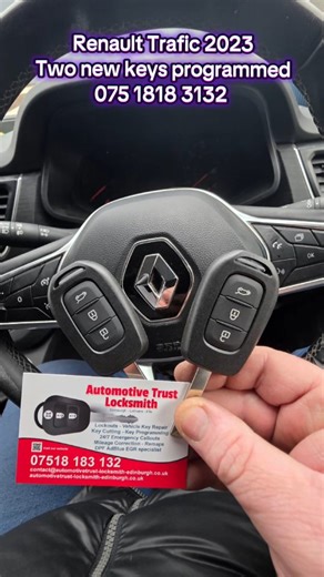 George Oda on Instagram: "Mobile Auto Locksmith 24/7, covering Edinburgh, Fife and Lothian. Locksmith services: 🚗 Vehicle key programming 🚗 Emergency 24/7 callouts 🚘 Cheaper than the dealership 🚗 Same day service 🚘 Mileage Correction 🚙 ECU Remap 🚘 AdBlue EGR DPF Specialist 🚙 On-site key cutting 🚗 Card accepted Contact: 07518183132 @AutomotiveTrustLocksmith Subscribe for more: https://www.youtube.com/@AutomotiveTrustLocksmith?sub_confirmation=1 Visit our website: https://automotivetrust-