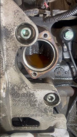 Volkswagen Passat P2181 Check Engine Light Thermostat Location & Replacement #thermostat