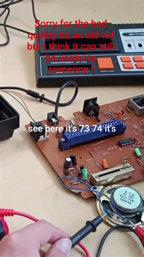 How to check a loudspeaker with a multimeter? #electronics #diy #retrogaming #pong #tips #tutorial