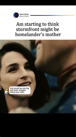 Is Stormfront Actually Homelander’s Mother? 🧬 #TheBoys #Homelander #Stormfront