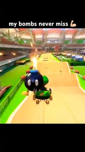 my bombs never miss #mario #mariokart #mariokart8deluxe #nintendo