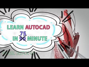 Learn AUTOCAD ( A TO Z ) In 90 Minute